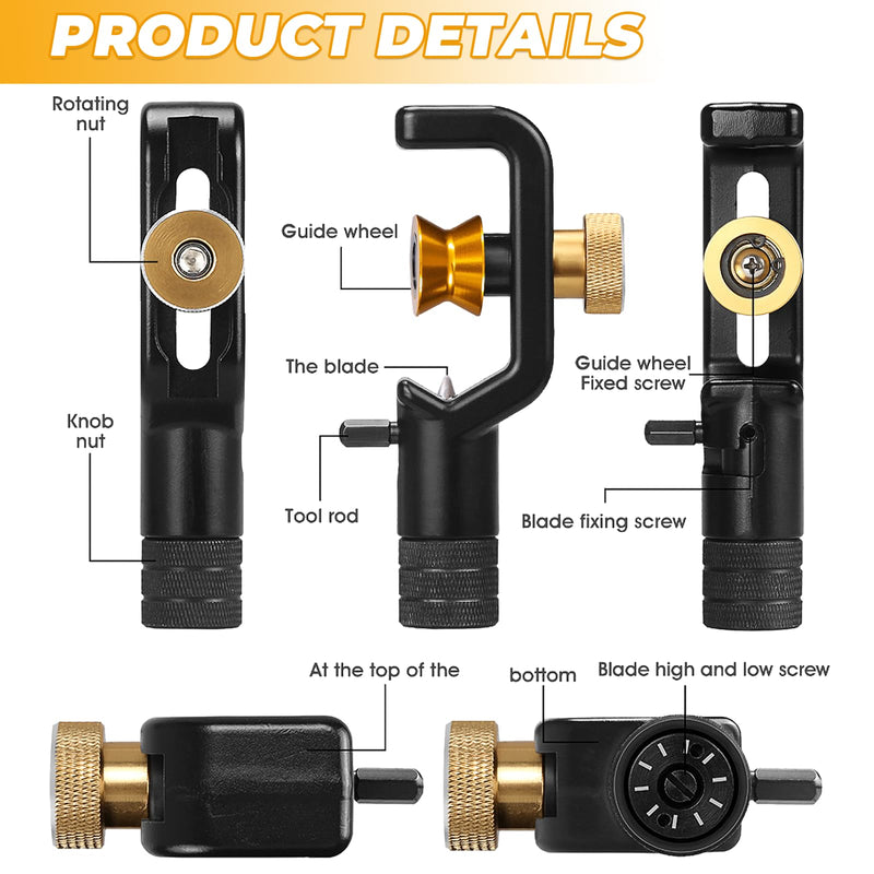 Armored Cable Stripper 8-28mm Wire Coax Mid Span Radial Cutter Slitting Ring Fiber Optic Cable Stripper Tools Large (8-28 mm)