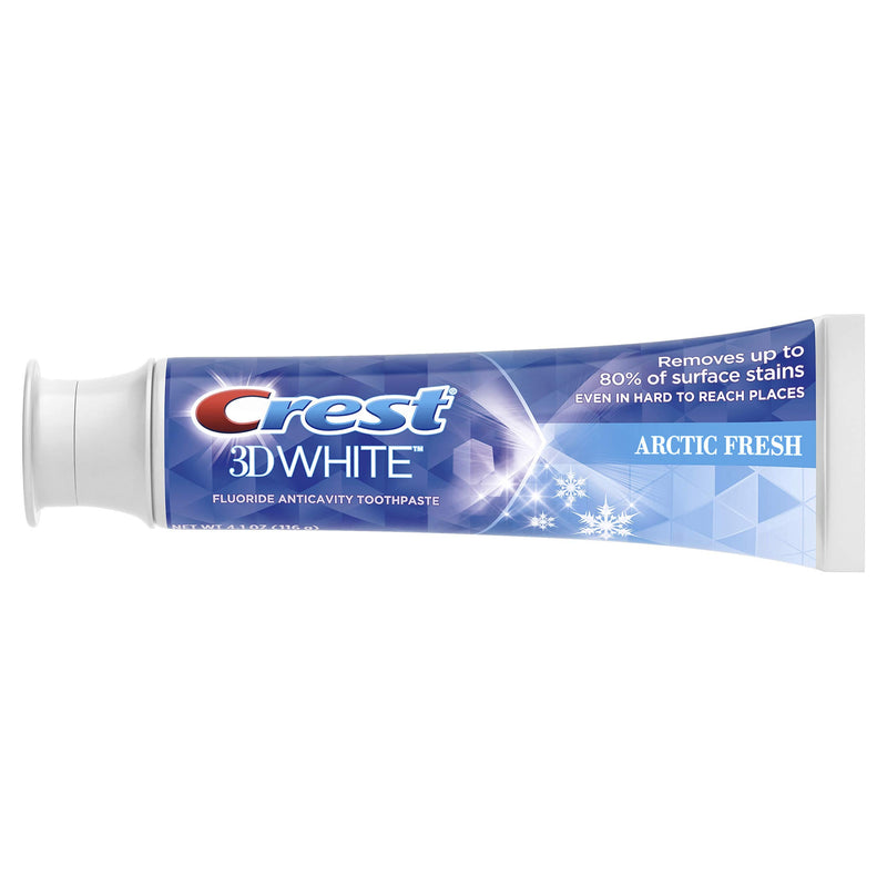 Crest 3D White Whitening Arctic Fresh Toothpaste, 4.1 Ounce (Pack of 3) 4.1 Ounce (Pack of 3)