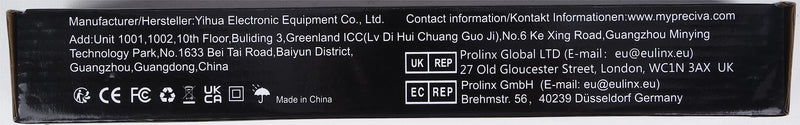 Desoldering pump, Preciva desoldering iron soldering iron solder extractor with 1.0mm and 1.2mm desoldering nozzles