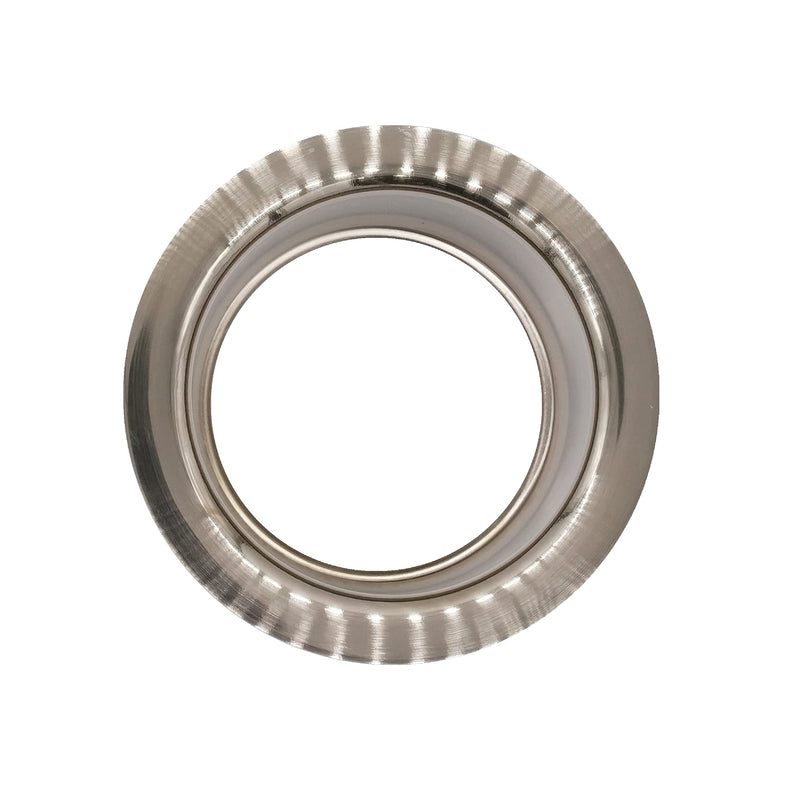 Westbrass D2082-07 3-1/2" Extra-Deep Collar Kitchen Sink Waste Disposal Flange & Stopper, Satin Nickel 1-Pack