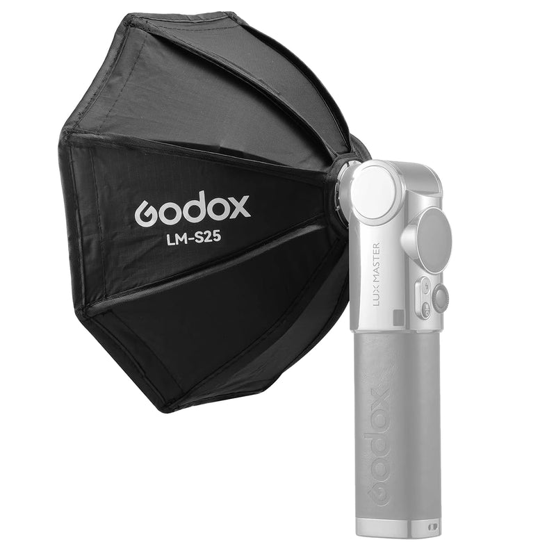 Godox LM-S25 Mini Octagon Softbox Reflector for Godox Lux Master Camera Flash