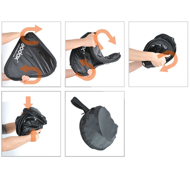 Godox 40cm x 40cm Softbox Bag Kit for Studio Photogrpahy Camera Flash Fits Bowens Elinchrom Mount (15.7" x 15.7") 15.7" x 15.7" softbox only
