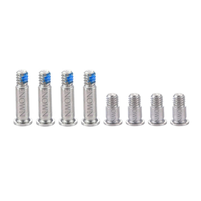 Replacement 8 pcs Bottom Case Cover Screw Screws + Screwdriver for MacBook Pro M1 M2 M3 Pro/Max Retina 14'' A2442 A2779 A2992 A2918, 16'' A2485 A2780 A2991 2021-2023 Year (Silver) Silver