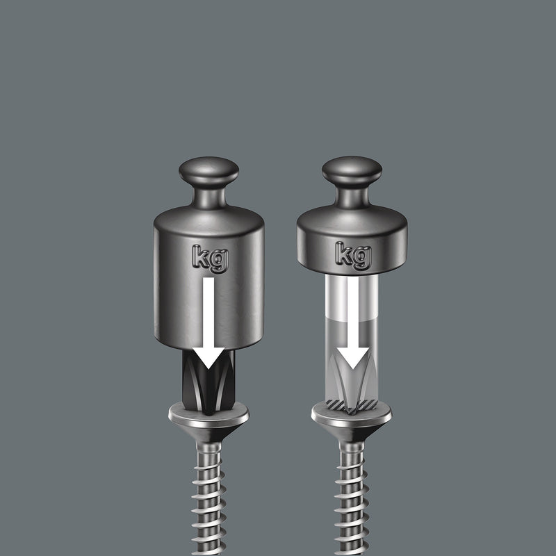 WERA Screwdriver 6 Piece Set with Laser Tip