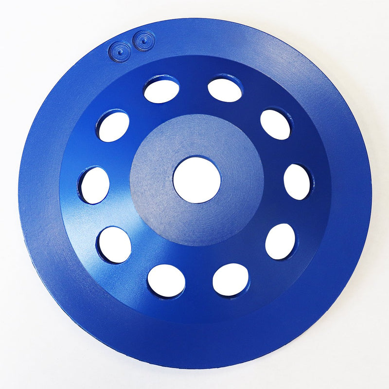 S&R diamond cup wheel in professional quality, UNIVERSAL for concrete, granite, natural stone, artificial stone, screed for angle grinders (Ø = 180 mm) Ø = 180 mm