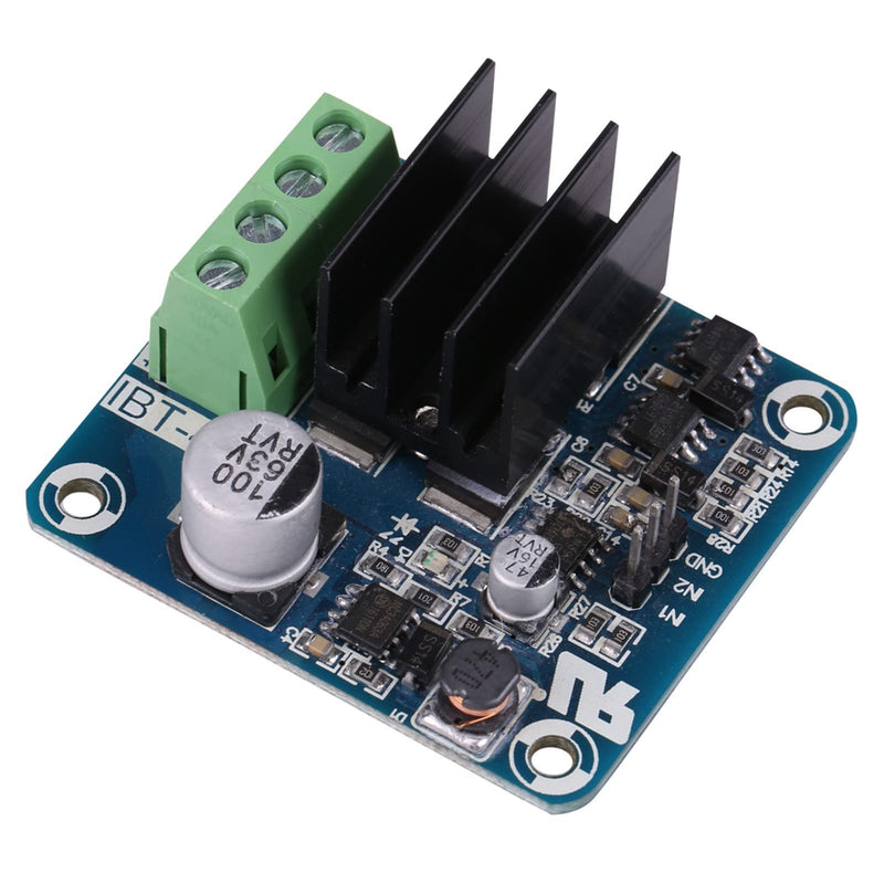 50A High Current H Bridge Driver Module for Motor Forward and Reverse Rotation, PWM Signal Isolation, Compatible with 3.3V to 12V