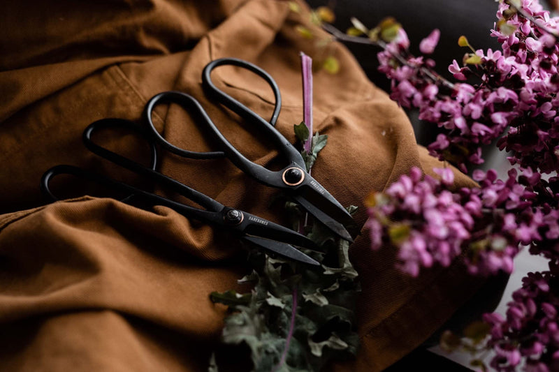Barebones Artisan Pruning Shears - Gardening Shears and Herb Scissors - Essential Gardening Tools for Herb Gardens and Planting - Rust-resistant Garden Clippers
