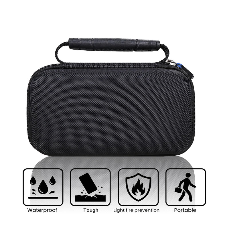 Hard Multimeter Case for Klein MM325/MM400/MM300/MM450/Fluke 117/Fluke 115, Portable Case for ET140/80023P Full Black