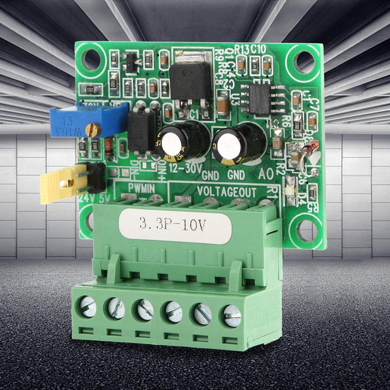 Jadeshay Digital to Analog Converter 3.3V PWM Signal to 0-10V PWM Voltage Converter Module PWM Digital Analog Converter Module Converter Module