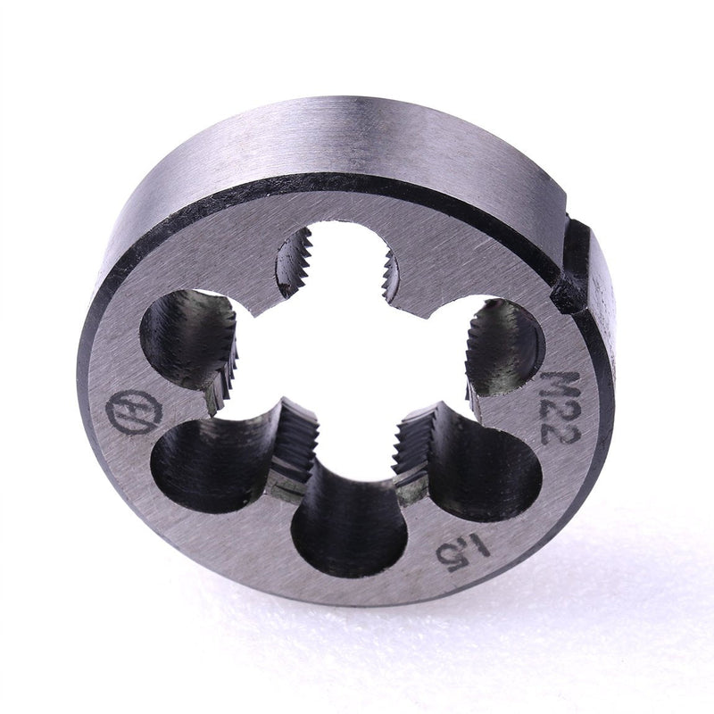 ATOPLEE 1 piece M22 X 1.5mm Metric right hand thread die M22 X 1.5mm