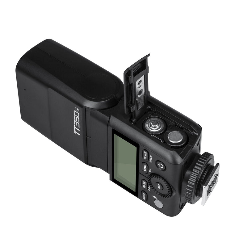 Godox TT350S Mini TTL Flash for Somy Cameras, 2.4G Wireless 1/8000s HSS Flash Speedlight Compatible with Sony A7II A7RII A7III A7SII A6000 A6500 A6400 A6300