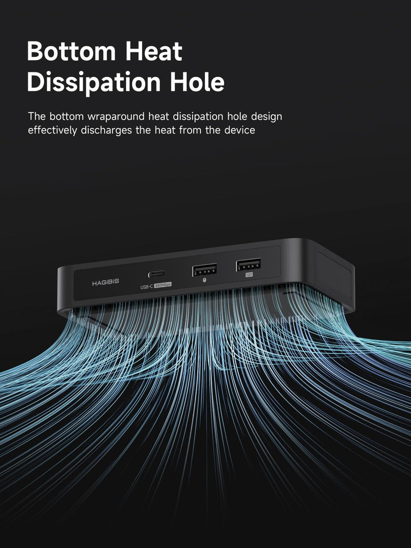 Hagibis KVM Switch 1 Monitor 2 Computers with 100W PD, 4K@120Hz HDMI, USB-C KVM Switcher Hub Sharing Monitor Keyboard Mouse Printer Scanner for Switch2 macOS Windows Linux