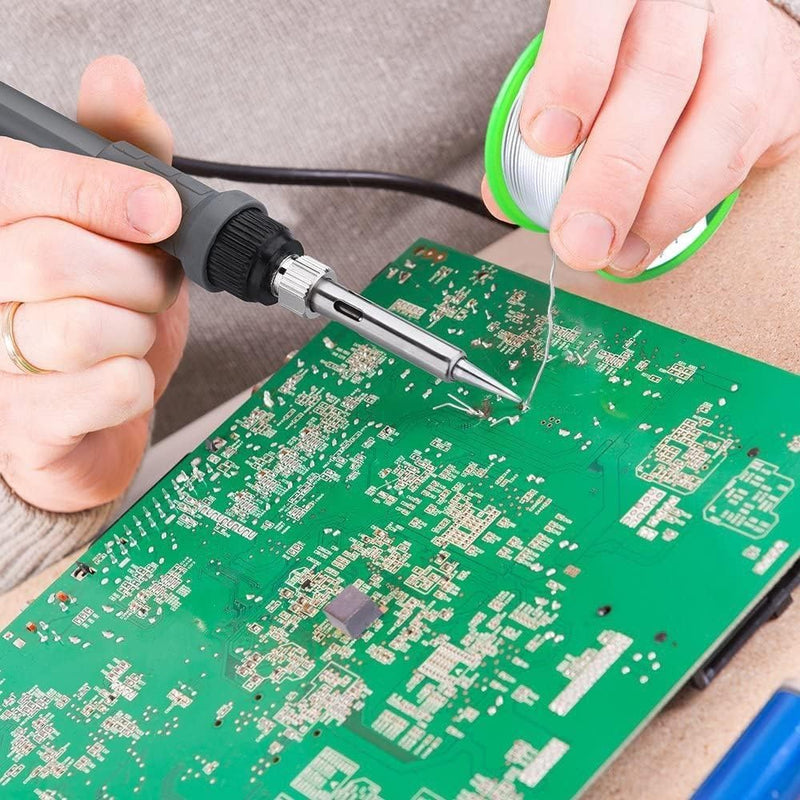 Solder 0.8 mm with 10 g Solder Paste, Solder Lead Free with Rosin Core, Solder with Flux 20 g, Solder Wire for Repair and DIY of Electronic Electric Soldering Components Solder 0.8 Mm With 10 G Solder Paste