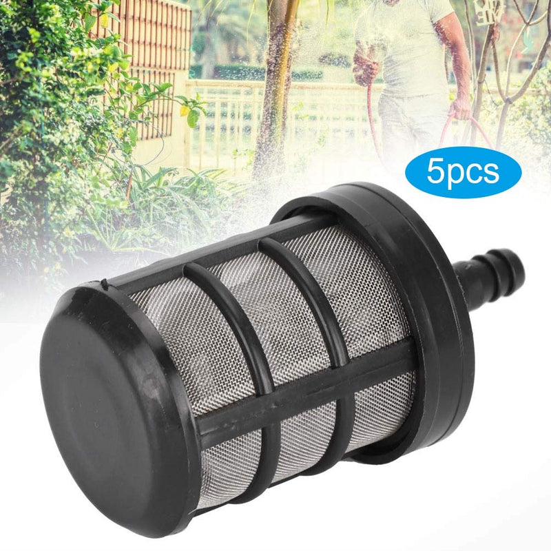 5Pcs Edelstahl Saugschlauch Filter Doppelschicht Wasserpumpe Saugfilter Garten Wasserpumpe Sieb Mesh Filter Sprühzubehör