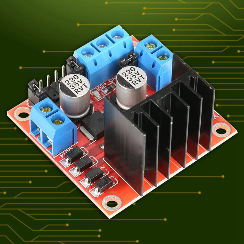 L298N Motor Driver Control Board Module H Bridge Dual Channel Stepper Motor Driver for Smart Car Robot
