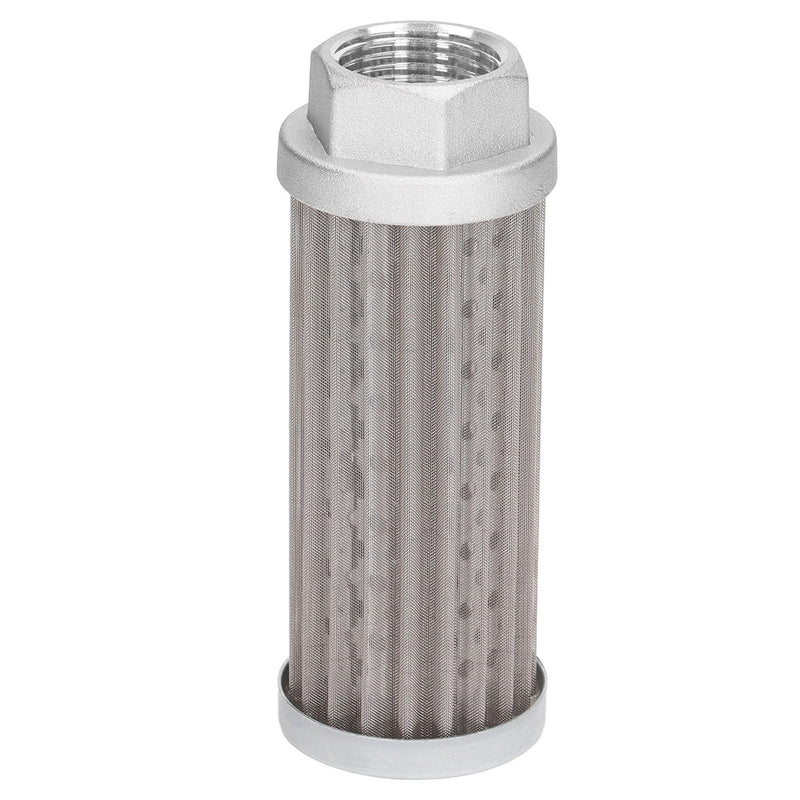 Hydraulic Suction Valve Strainer Filter Cartridge Metal Mesh Pipe Joint Fuel Suction Filter Element for Automobile Generators - Stainless Steel