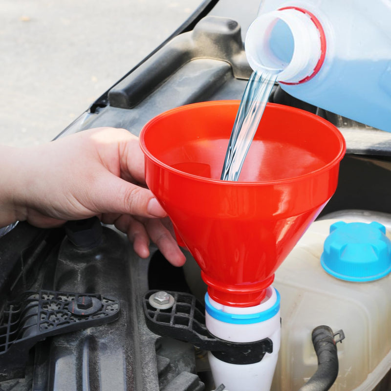 Wide Mouth Oil Funnel Flexible Fuel Funnel with Long Hose Funnels for Automotive Use Car Funnel for Engine Gas Gasoline Diesel Fluid Liquid (1) 1