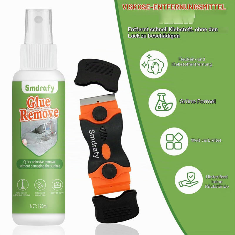 120 ml Sticker Remover with Scraper Labels Remover Removes Adhesive | Quickly removes stubborn adhesive residues, labels, stickers, easy to clean, suitable for various surfaces