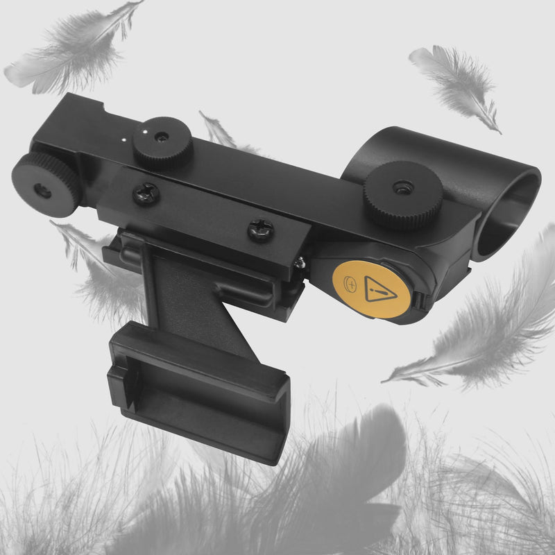 Red Dot Finderscope - Star Pointer Viewfinder Astronomical Telescope Accessories with Slide-in Bracket