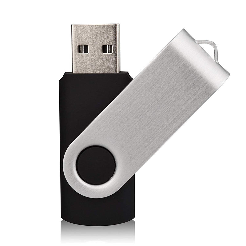 Aiibe 10 Pieces 32GB USB Flash Drive 10 Pack USB 2.0 Memory Stick Thumbdrives (Mix Colors : Black Blue Red Green Orange White Yellow Pink Purple Silver) 10 Mixed Colors