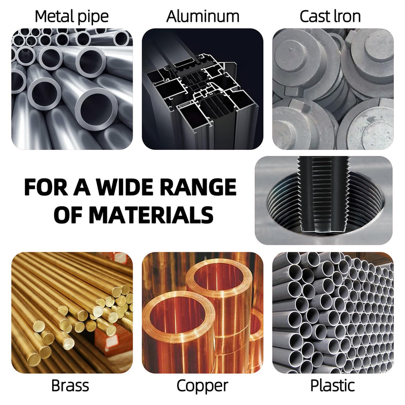 1"-11-1/2 NPT Pipe Tap and 1-5/32" drill Set, Carbon Steel Hand Threading Plumbing Tap Set for Plumbers Mechanics DIY Thread cutting tools 1"-11-1/2 NPT Tap, 1-5/32" Drill
