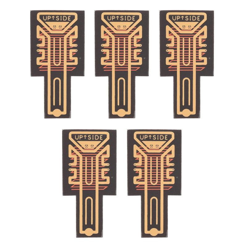 Generic Improved Phone Signal Enhancement Stickers Lightweight Signal Stickers for Mobile Phones Ships Elevators Black Gold Set of 5, Genericde5gt4hakq
