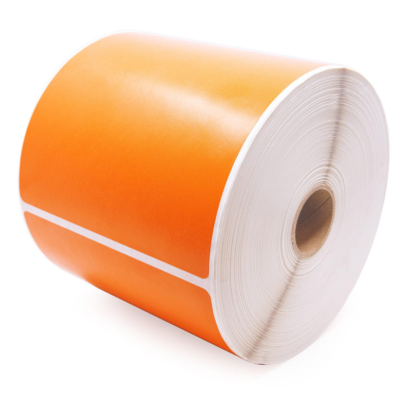 Orange Zebra Shipping Labels 4" x 6" (LV-10010035O)