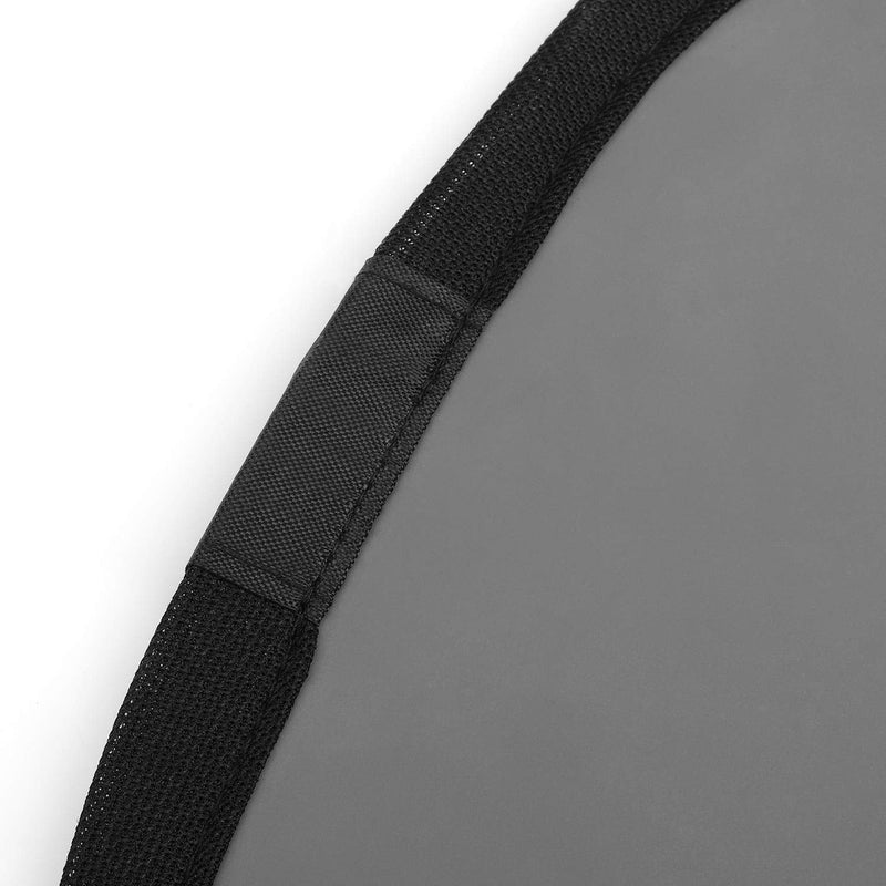 Anwenk 12x12 Inch (30x30cm) Grey Card White Balance Card for Photography 18% Exposure Gray Reflectance Reflector Foldable Focus Board Double Sided with Carry Pouch 12"x12"