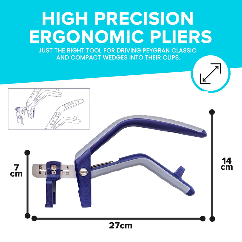 Peygran® Ergonomic pliers for leveling system 3-30 mm tile thickness 0200328
