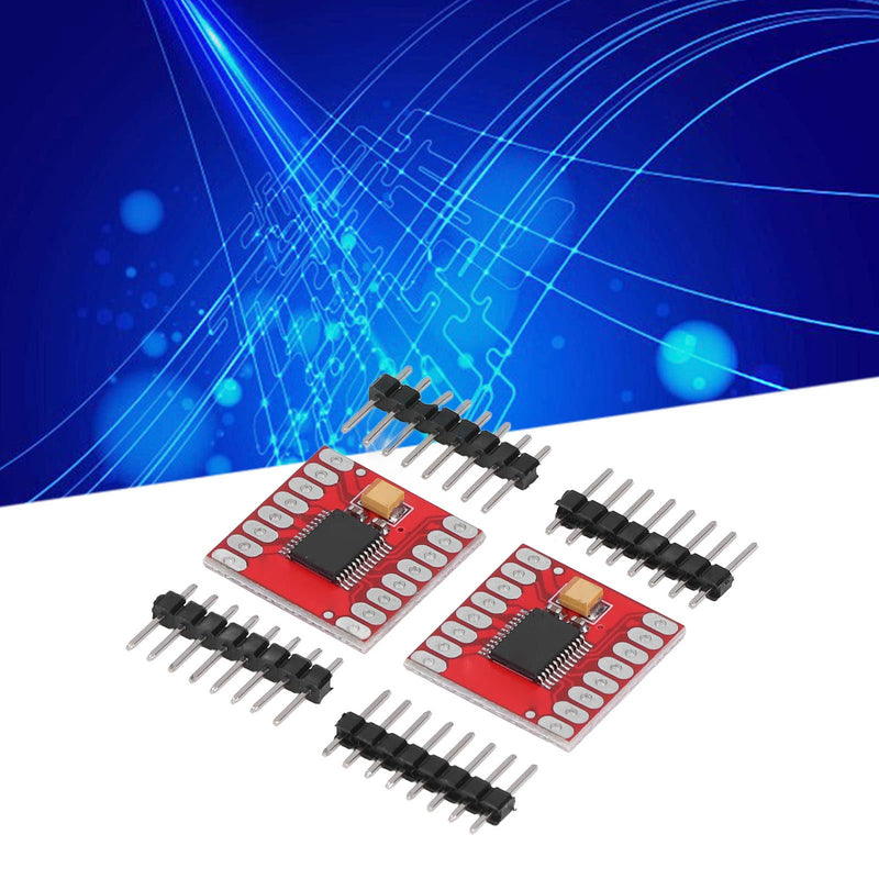 Pack of 2 TB6612FNG Dual H-Bridge Motor Driver Module for Stepper Motor and DC Motor Controller Board with Dual Driver Function