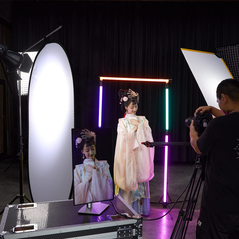60"x80"/150x200cm Lighting Studio Soft Light Diffuser, Collapsible Pop Out Disc Panel Reflector Diffusion with Carrying Bag for Studio Outdoor Portrait, Product Photography, Video Shooting 60"x80"/150x200cm