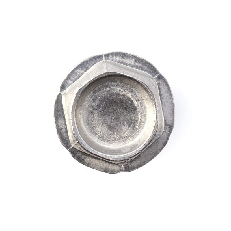 THE CIMPLE CO Hex Head Self-Tapping/Drilling Screw #14 Size, 1" Length - 410 Stainless Steel with Hex Washer Head - Mounting Screw for Metal, Drywall, Plastic - 1 in (25 mm), 100 PCS 1 Inch #14 Hex Head