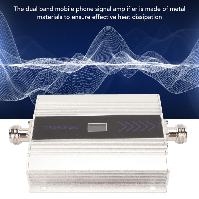 Cell Phone Booster, Up to 200 sq ft Dual Band Cellular Repeater Amplifier Home GSM DCS LTE B3 2G 3G 4G Mobile Phone Amplifier for Home