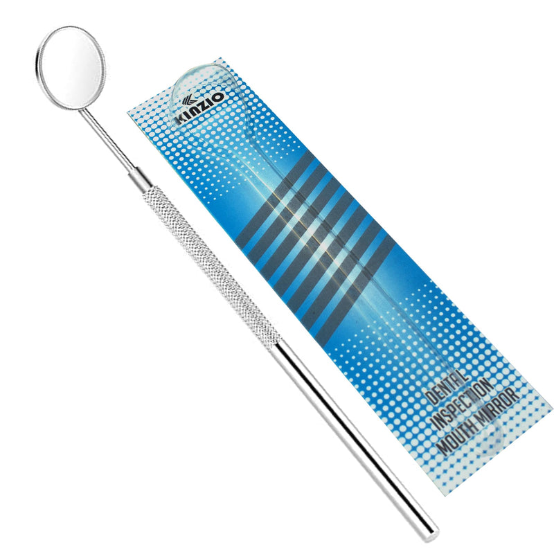 Dental Mouth Mirror Mouth Tooth Mirror Inspection Mirror Curve Angle Dentist Oral Care Mouth Control Extension Tool Also Suitable for Eyelash Extensions (Silver) Silver