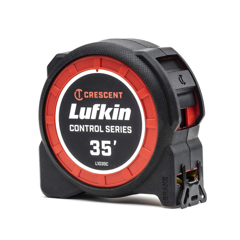 Crescent Lufkin 1-3/16 x 35' Command Control Series Yellow Clad Tape Measure - L1035C 3.7 m SAE