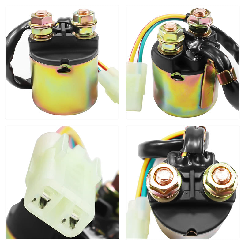 Rancher 350 Starter Solenoid Relay for Honda TRX350 2000-2006 /TRX500 Foreman 500 /Rancher 420 TRX420/TRX450 Foreman 450 ATV 35850-HM7-000 ATV 01
