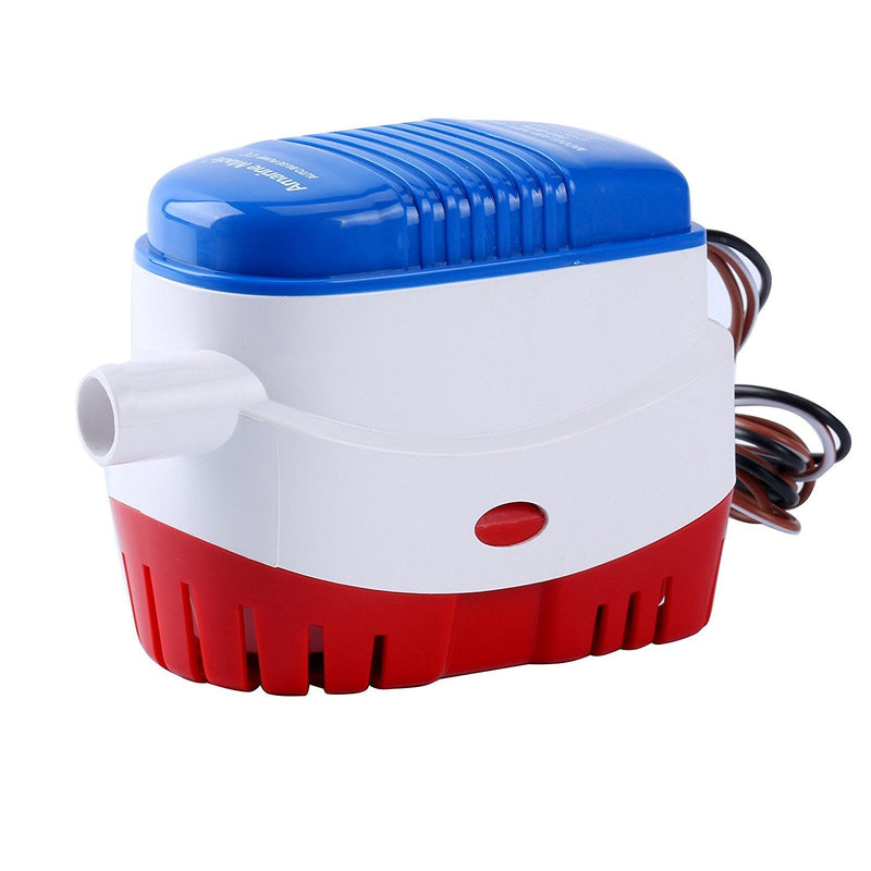 Amarine Made Automatic Submersible Boat Bilge Water Pump 12v 750gph Auto with Float Switch (750gph Auto pump)