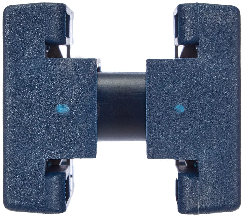 kwb double-sided edge cutter (2 length cutters and 4 bevel knives, 40 mm in blue)