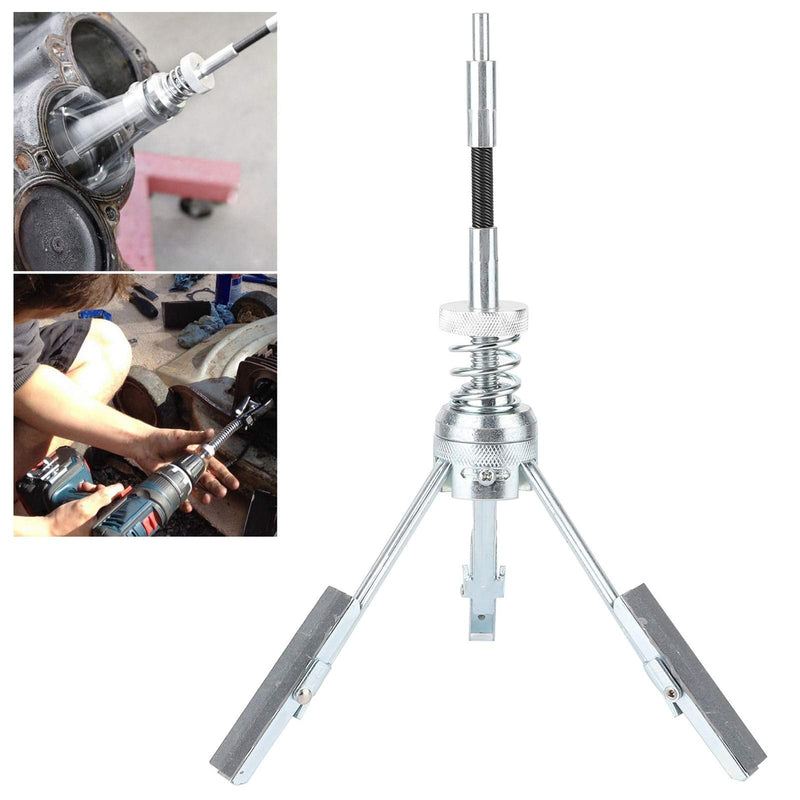 Joyzan Engine Cylinder Hone, Honing Tool 3 Jaws Polishing Tool Cylinder Grinder Honing Device Engine Brake Cylinder Grinding Tool Set Cylinder Friction Device Adjustable Honing Brush