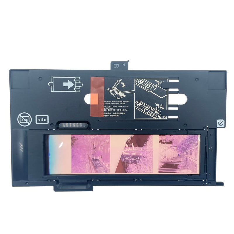 110 / 16mm + 120 & 220 / 60mm Photo Holder Assy Brownie Asp Film Holde Scanning Negative Holder Compatible with Epson Perfection V500 V550 V600