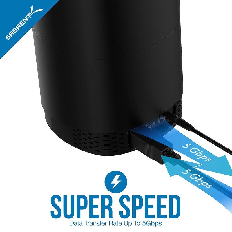 USB 3.0 4 Bay 2.5” Hard Drive/SSD Docking Station with Fan + USB 3.0 to SSD / 2.5 Inch SATA I/II/III Hard Drive Adapter