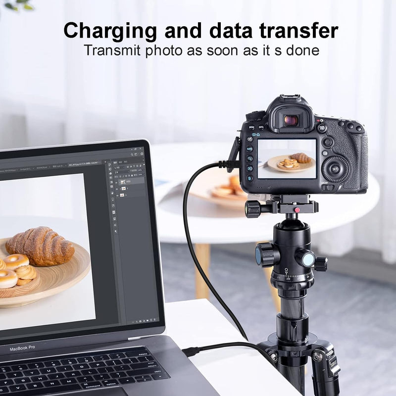 UC-E6 USB Cable for Nikon CoolPix S4000 S3000 S3300 S3700 S6500 S3500 S6600 S6300, P100 P530, Compatible with Nikon Digital SLR DSLR D3300 D750 D5300 D7200 D3200 (3.3ft) 1M