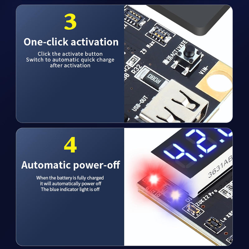 Battery Activation Board, Battery Activation Charging Board, Battery Activation Detection Board, Activation Charging Board for IOS 5G-13 Pro, for Max for Android