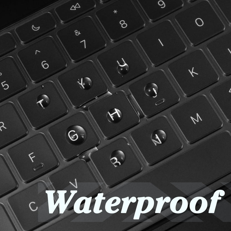 Ultra Thin TPU Keyboard Cover Skin for iPad Pro 11"(M4, 2024) Magic Keyboard Soft Clear Keyboard Protective Accessories US Layout (for Pro 11", M4) For Pro 11"(M4)