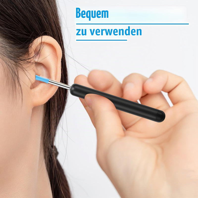 cobee Ear Wax Removal Replacement Tips for Ear Camera, Ear Spoon Tips, Silicone Ear Spoon Replacement Tips, Ear Cleaner Replacement for Adults, Earwax Removal Endoscope (60) | Ear Spoon Tips Silicone Ear Spoon Replacement Tips Ear Cleaner Replacement f...