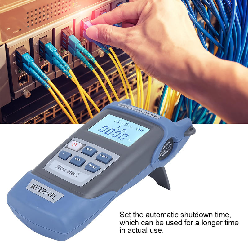 FTTH fiber optic power meter power meter made of fiber 15dBm working range wavelength 800-1700nm fiber optic tester