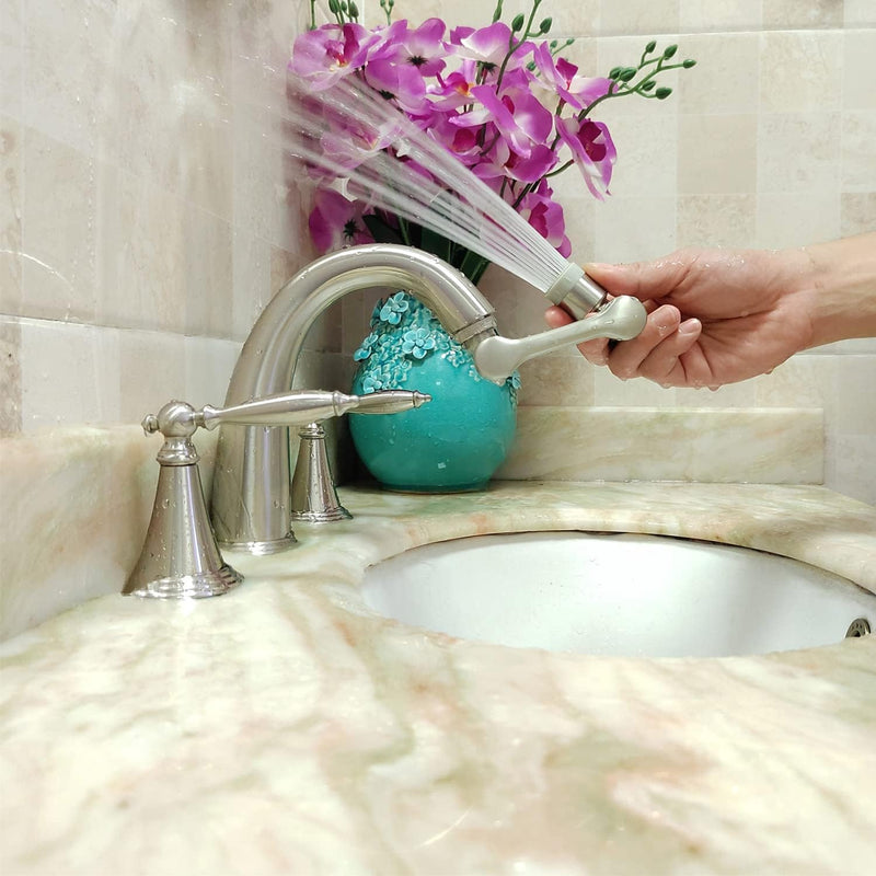 1080 Degree Rotating Faucet Extender Kitchen Sink Aerator Extension Brushed Nickel 1