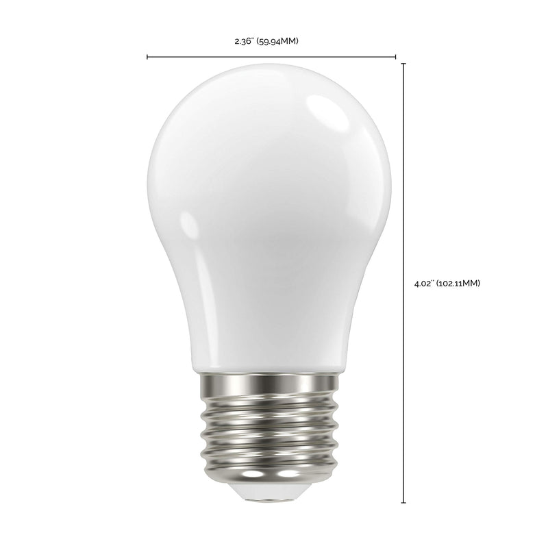 Satco (6 Pack Dimmable Led Filament Lamps, S12427, High Lumens, 11 Watt, A19; Soft White; Medium Base; 3000K; 90 CRI; 120 Volt for use at Residential, Hospitality, Display and Commercial