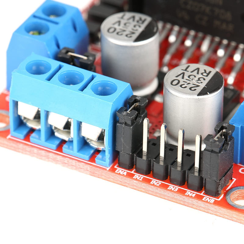L298N Motor Driver Control Board Module H Bridge Dual Channel Stepper Motor Driver for Smart Car Robot