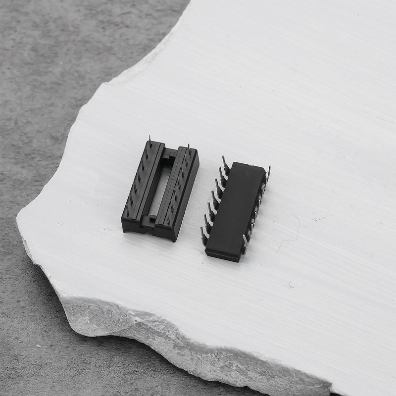 5 Sets SN74AHCT125N Quad-Bus Buffer Chips with Three States and Sockets for Buffering Digital Circuits